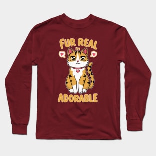 Fur real i'm Adorable Long Sleeve T-Shirt